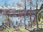 Lovis Corinth Ostern am Walchensee painting